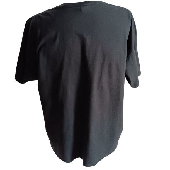 Vtg T-shirt XXL 90's Vietnam Veteran Jerzees Black XXL Morgan County Colorado - Picture 2 of 4